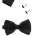 Set papion, batista si butoni negru